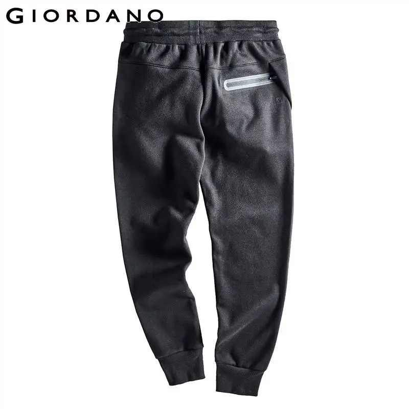 Giordano женские спортивные утеплённые брюки на эластичной талии с резинкой.|women joggers