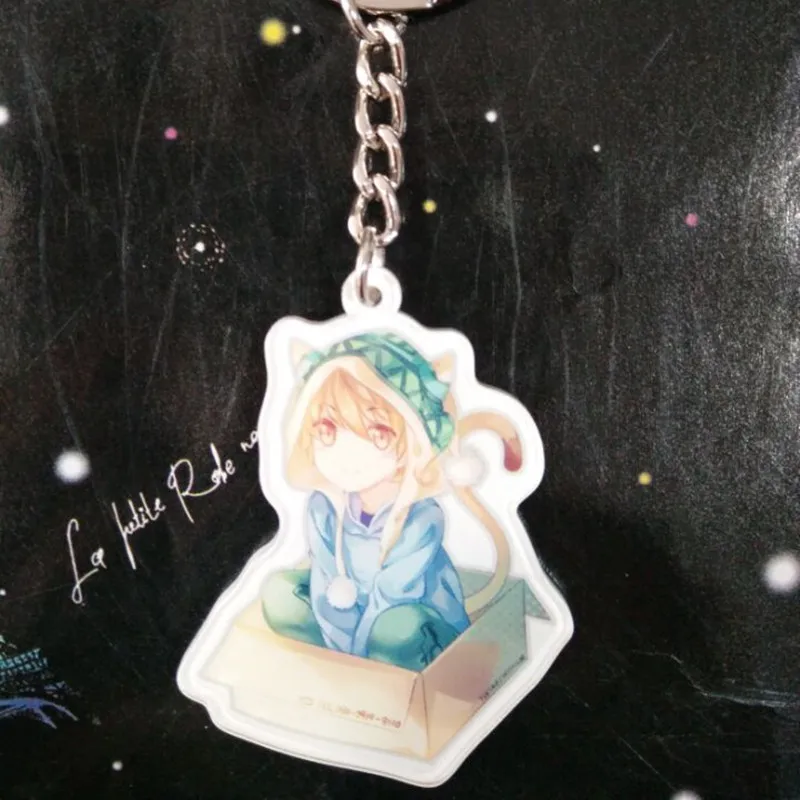 Горячая Распродажа аниме классная сумка для ключей Noragami Aragoto Totoro акриловая