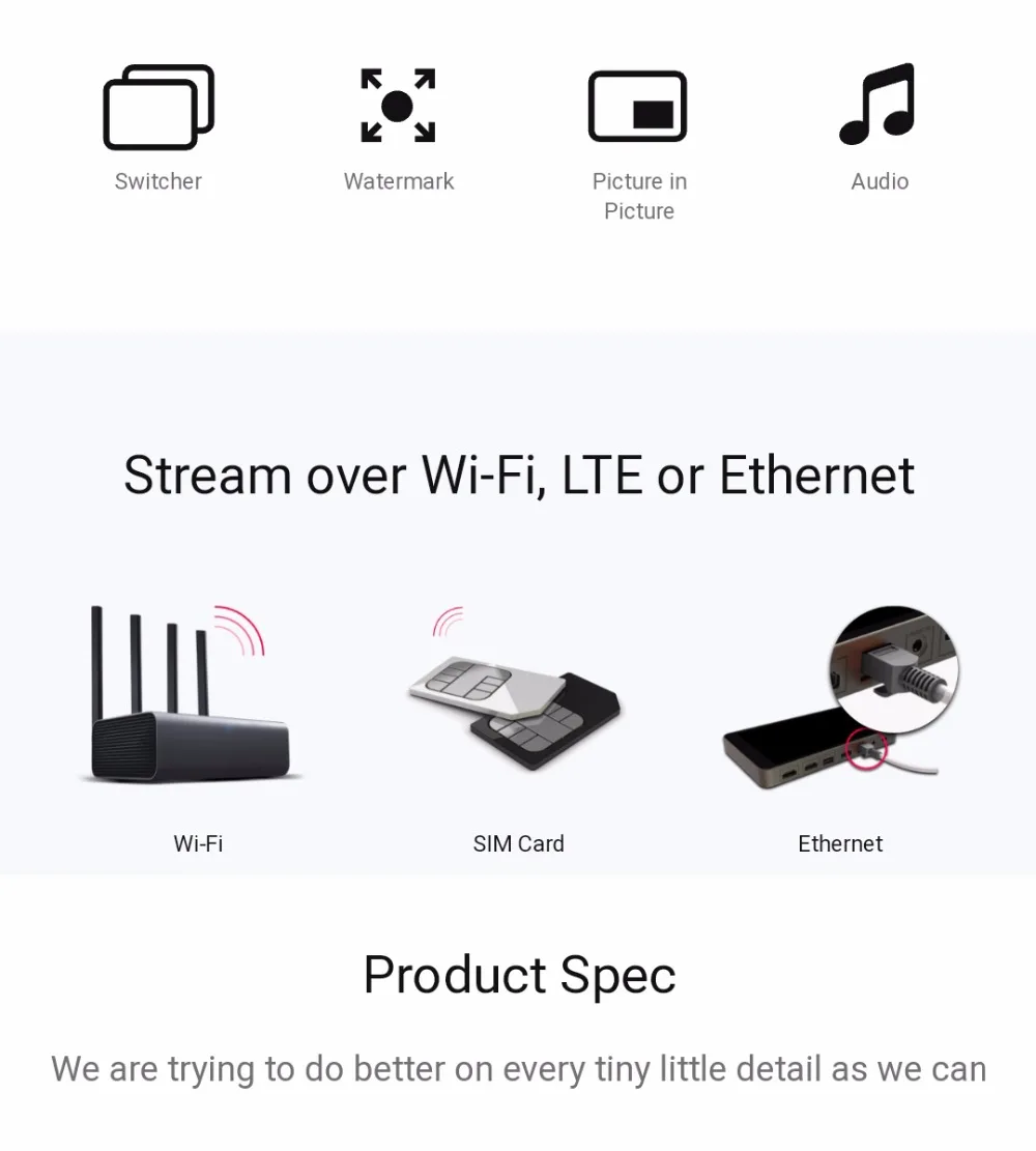 Многоканальный 4G LTE HDMI к IP HD видео кодировщик H.264 живое потоковое кодирование HDMI к RTMP передатчик H.264 WiFi видео кодировщик