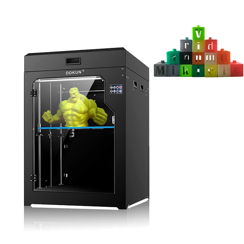 

3D принтер, размер печати 460*500*500 мм, принтер Impresora 3D, автокалибровка, рейсовые направляющие, увеличенный размер печати, набор для сборки