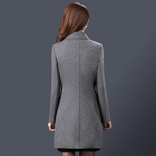 Бесплатная доставка новинка весна осень Женская рабочая одежда модное длинное