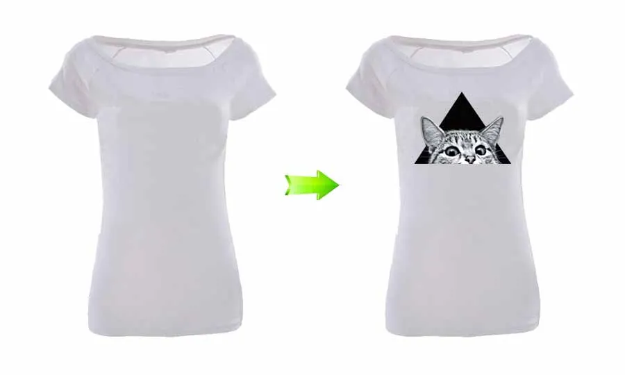 НОВЫЙ 9 8x7 1 &quotCat Tri angle патч утюг на ткани футболки Платья патчи A level моющиеся