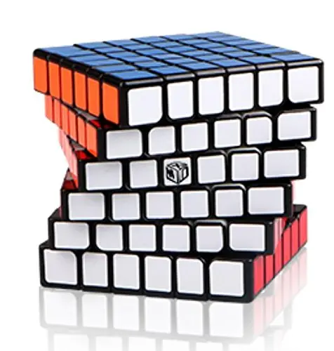 Cuber speed X-Man Design Shadow 6x6 Black speed cube Qiyi Shadow M 6x6 Магнитный пазл - Цвет: Shadow Black