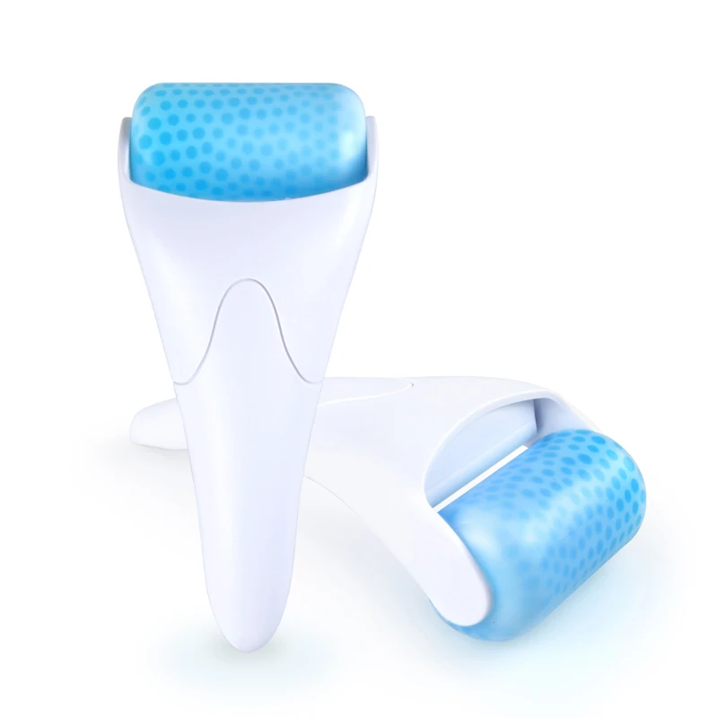 Ролик Ice Derma для кожи инструмент антивозрастного массажа лица и тела массажер