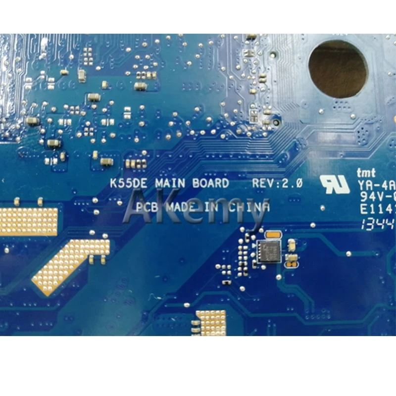 Akemy для Asus K55DR K55DE материнская плата с HD7520G дискретной видеокартой
