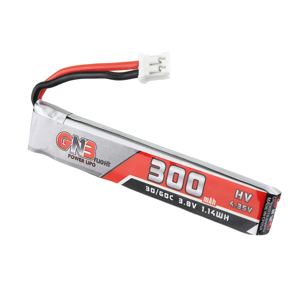 4 шт. Gaoneng GNB 3,8 V 300mAh 30C 1S Lipo аккумулятор PH2.0 разъем для Happymodel Mobula7 Snapper FPV Racing Cine Whoop BetaFPV Дрон