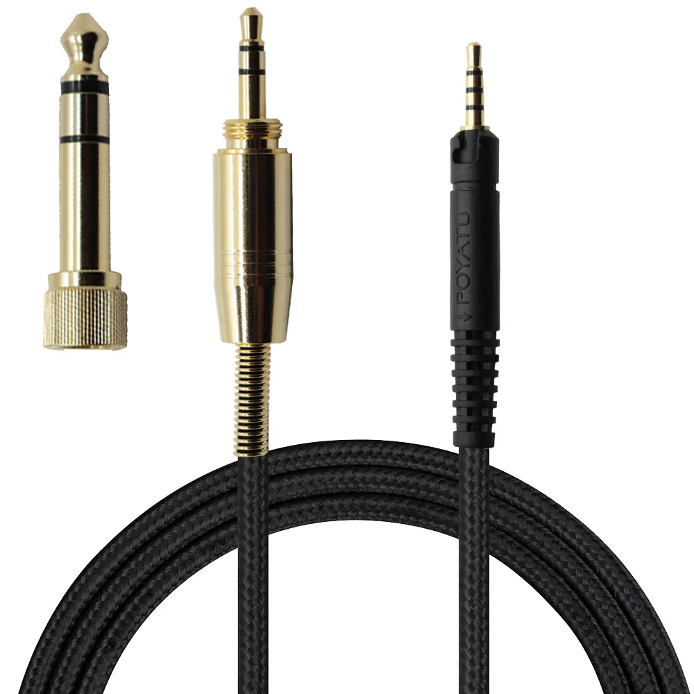 Посеребренный запасной аудиокабель для наушников Sennheiser HD598 HD558 HD518 HD 598 Hi Fi кабель