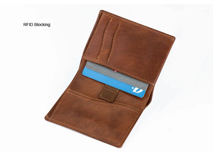 Новинка, модный кожаный мужской двойной RFID кошелек, черный цвет, Bellroy, ультра тонкий кошелек с отделением для монет, невидимая сумка для sd-карт