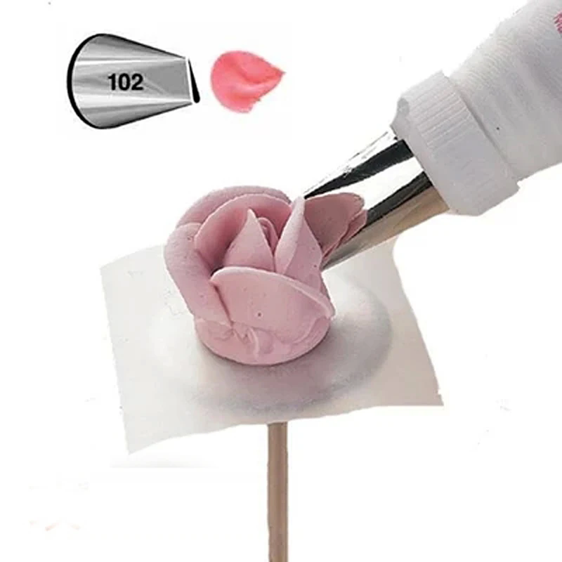 #102 Лепестковые наконечники для украшения капкейков бесшовные Аксессуары