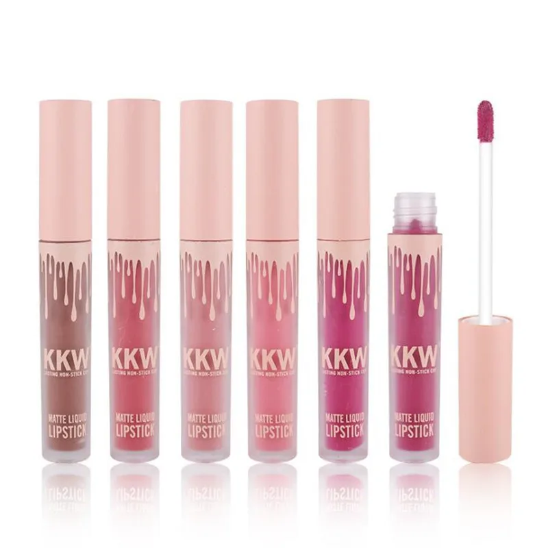 Новая помада Кайли Дженнер матовая Kkw Llipstick стойкая бархатная Помада для губ окрашивание губ Макияж день рождения Коллекция блеск для губ