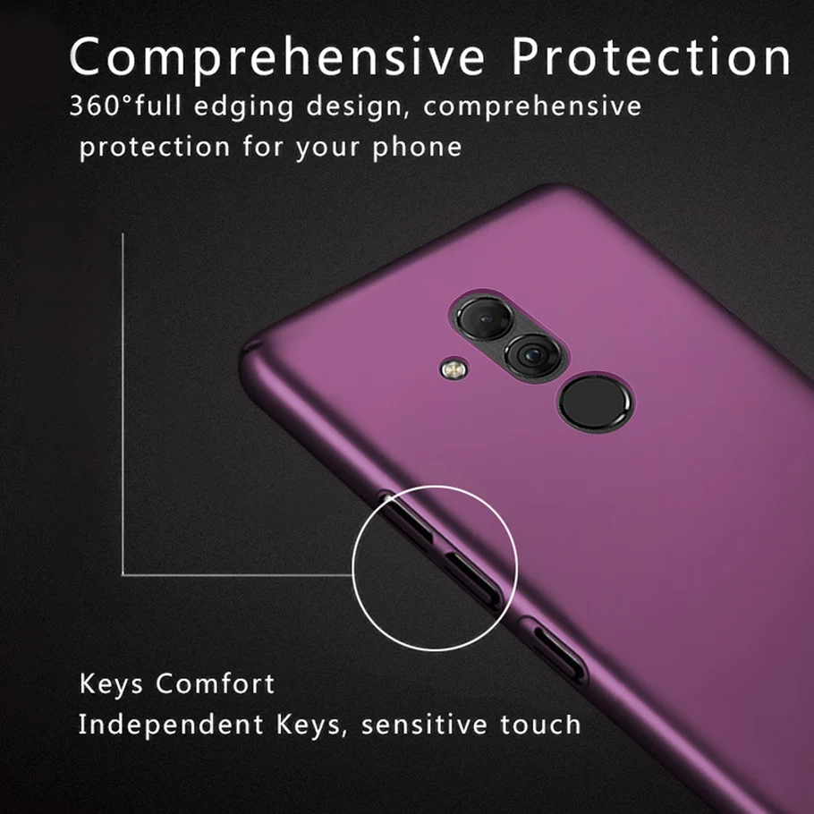 Чехол для телефона Huawei Mate 20 lite жесткий матовый пластиковый чехол 10 P30 Pro