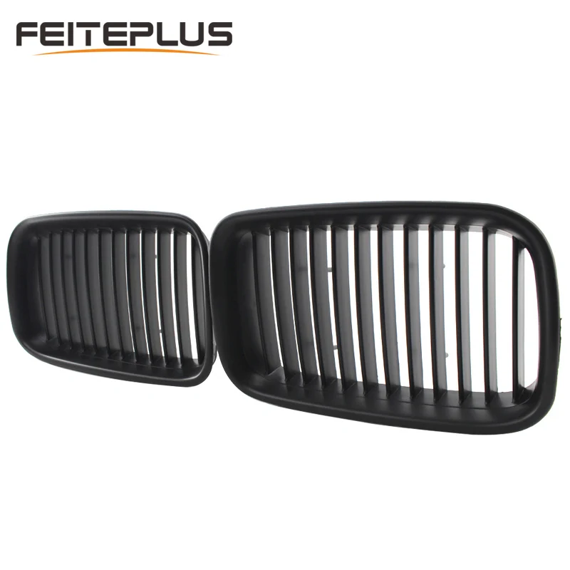 Глянцевая черная передняя решетка радиатора для BMW E36 92 96 318i 320i 325i M3 стильный