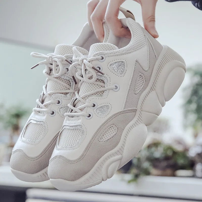 Женская повседневная обувь весна осень 2019 женские кроссовки на плоской подошве