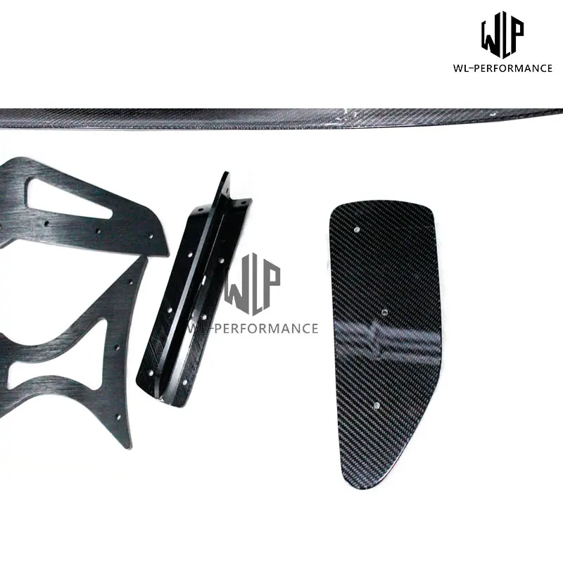Высококачественный задний спойлер из углеродного волокна крылья с алюминиевой