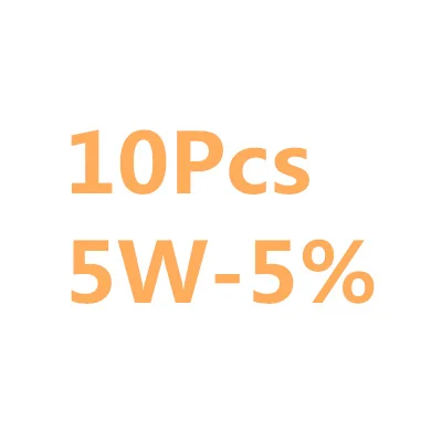 1 Вт/8 Вт 1/4W 1/2W 1 Вт 2 3W 5 Вт 1% 5% Цвет кольцо резистора 0.27R 2.7R 27R 270R 2,7 K 27K 270K Ohm - Объем: (10Pcs) 5W-5-