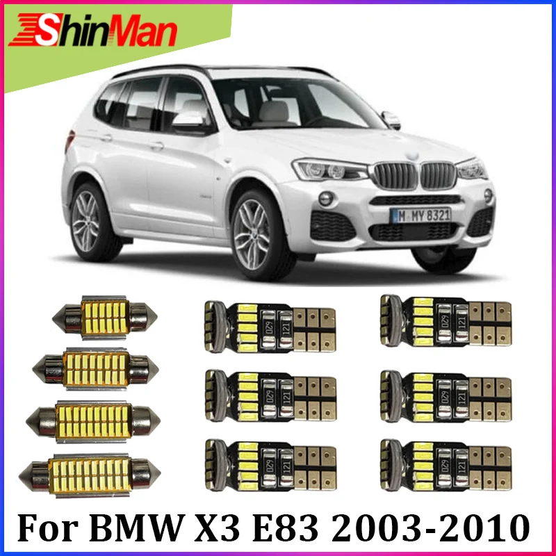 ShinMan 13X светодиодный автомобильный светильник Автомобильный внутренний для BMW X3