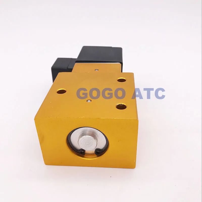24 бар высокое давление пневматический Соленоидный клапан 1/" 1/2 BSP 24V DC AC220V 3 way 2 позиции 23JD-8/15/P2 выдувная формовочная машина клапан