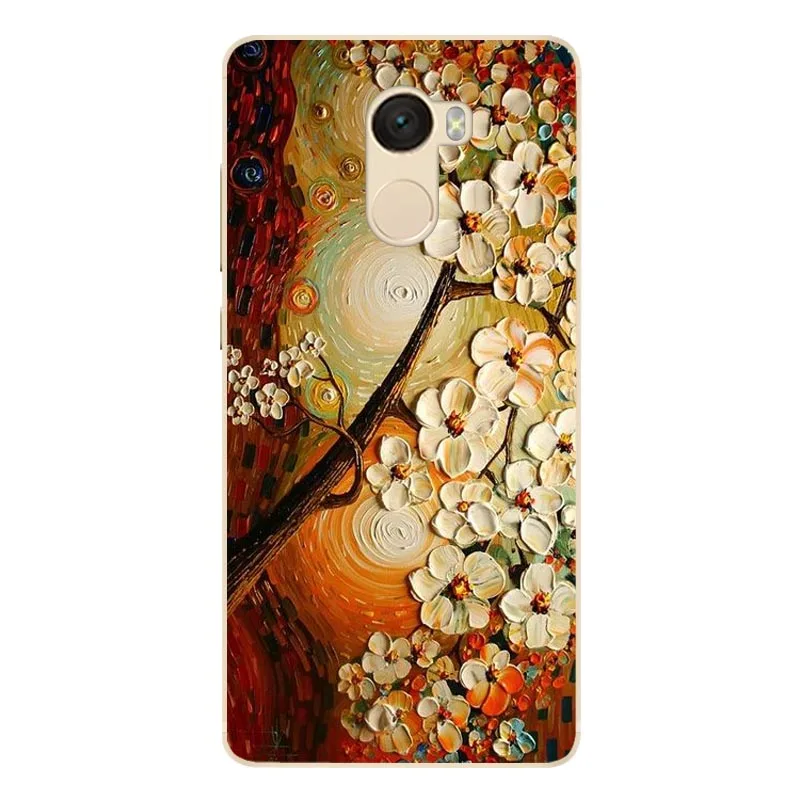 CROWNPRO для Redmi 4 Чехол, силиконовый для Xiaomi Redmi 4, мягкий ТПУ чехол, защитная задняя крышка для Xiaomi Redmi 4 2G+ 16G Verison