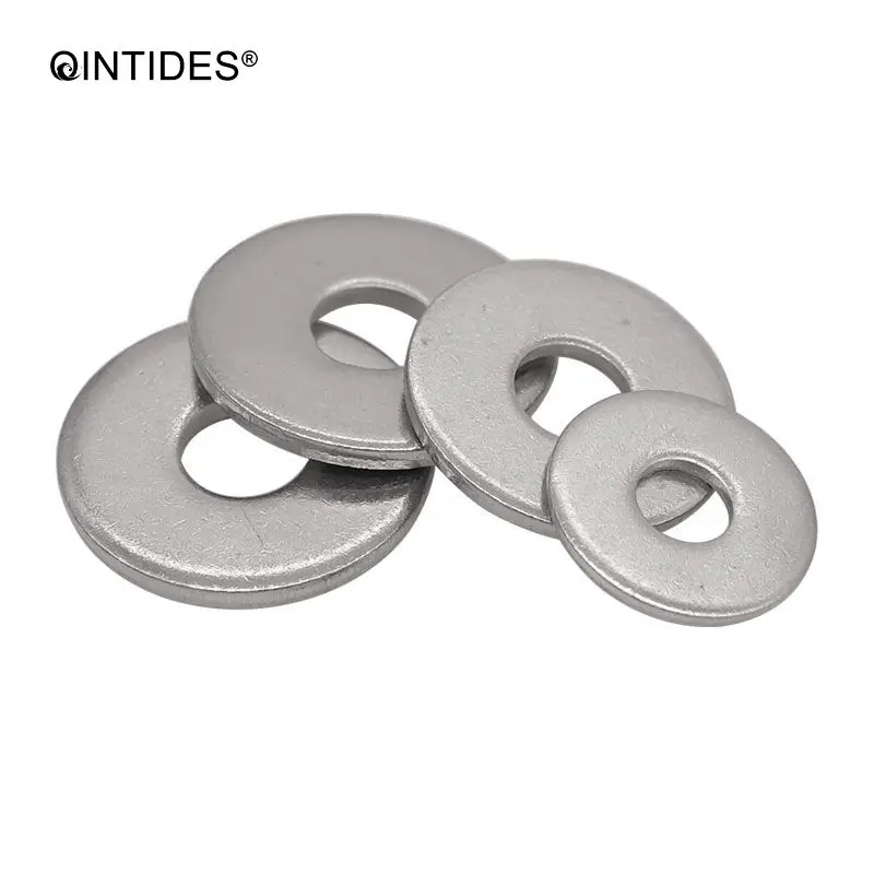 QINTIDES M2.5 - M24 DIN9021 304 stainless steel M3 M3.5 M4 M5 M6 M8 Large plain flat washer product A GB96 large Size | Строительство и
