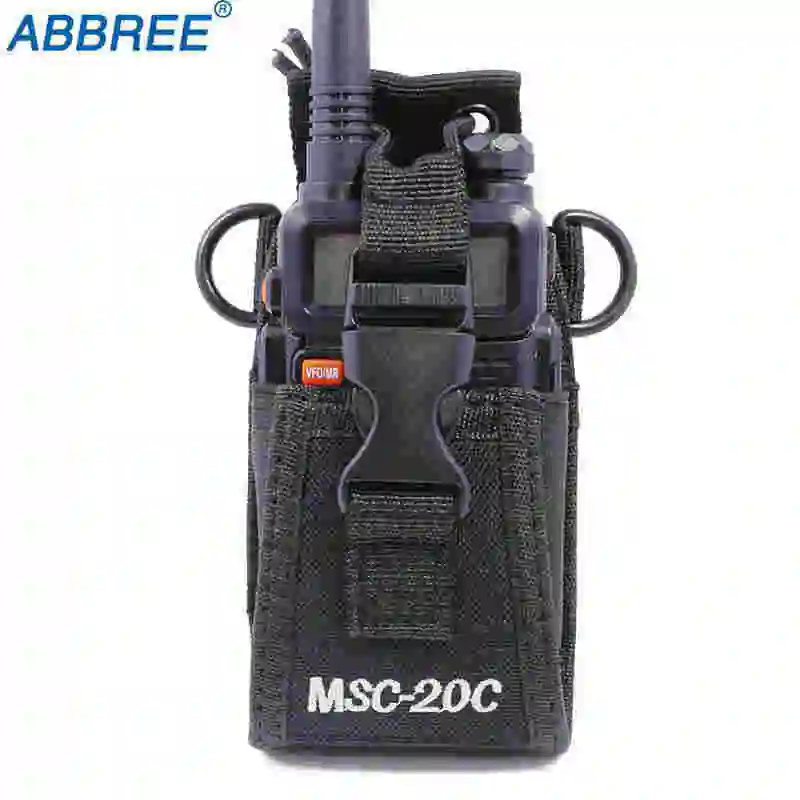Чехол-держатель для MSC-20C Walkie Talkie сумка BaoFeng UV-5R UV-82 Talkies Yaesu TYT Wouuxn двухсторонний