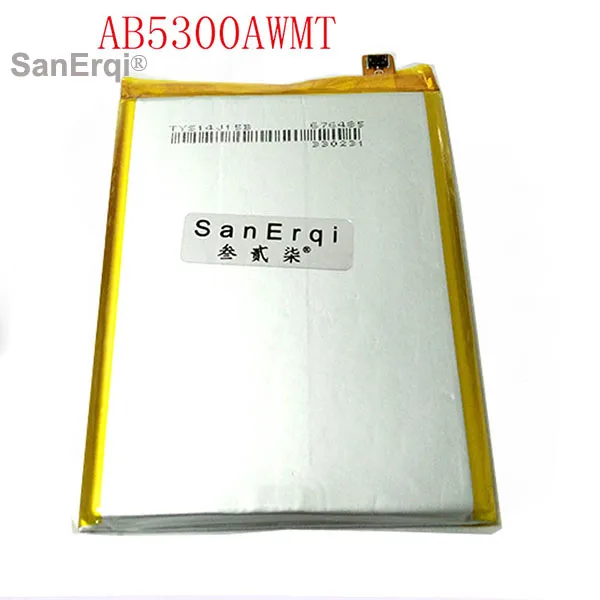SanErqi AB5300AWMT 5300mAh для PHILIPS W6610 W6618 литий ионная полимерная сменная деловая