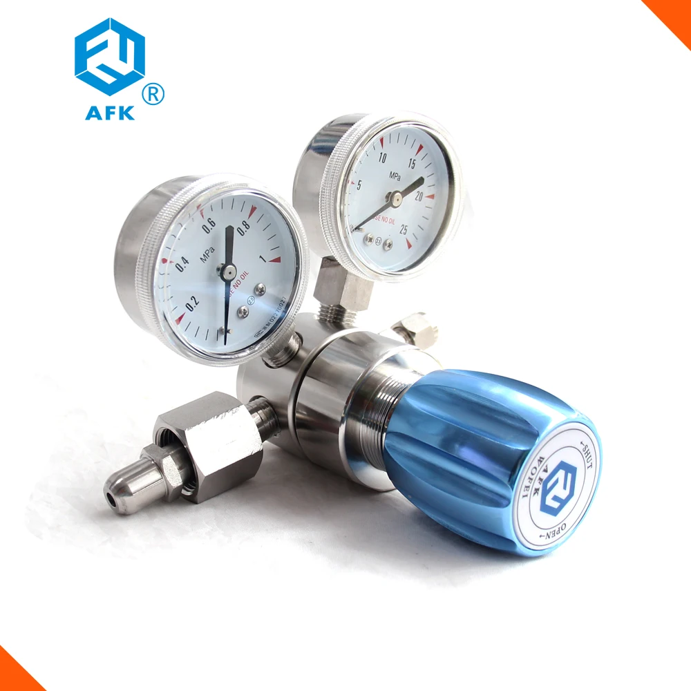 Регулятор давления воздуха из нержавеющей стали 316L 1/4 дюйма|pressure regulator|regulator