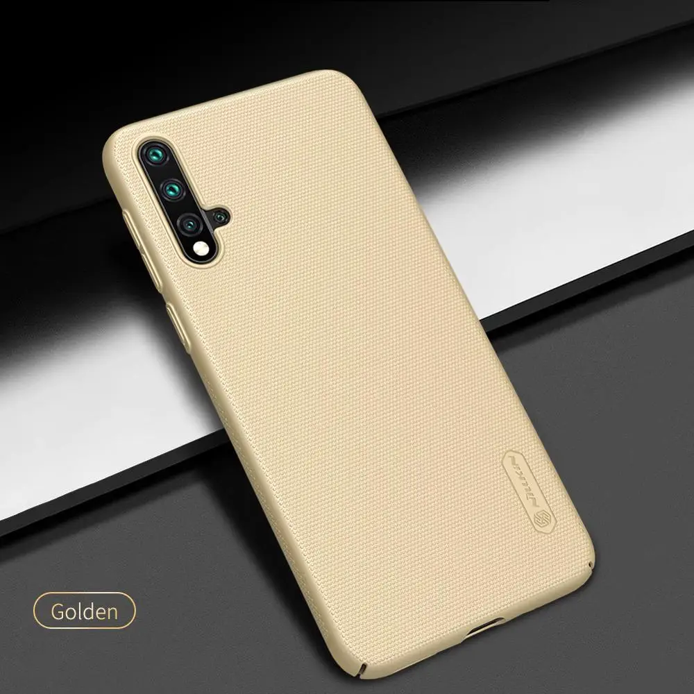 Huawei Nova 5 Case For Pro Cover NILLKIN Super Frosted Shield Back Phone Bumper Shell Gift Holder |