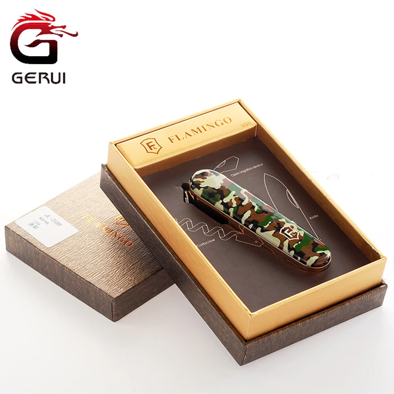 Gerui Универсальный USB Зажигалка открывалка для бутылок перезаряжаемая