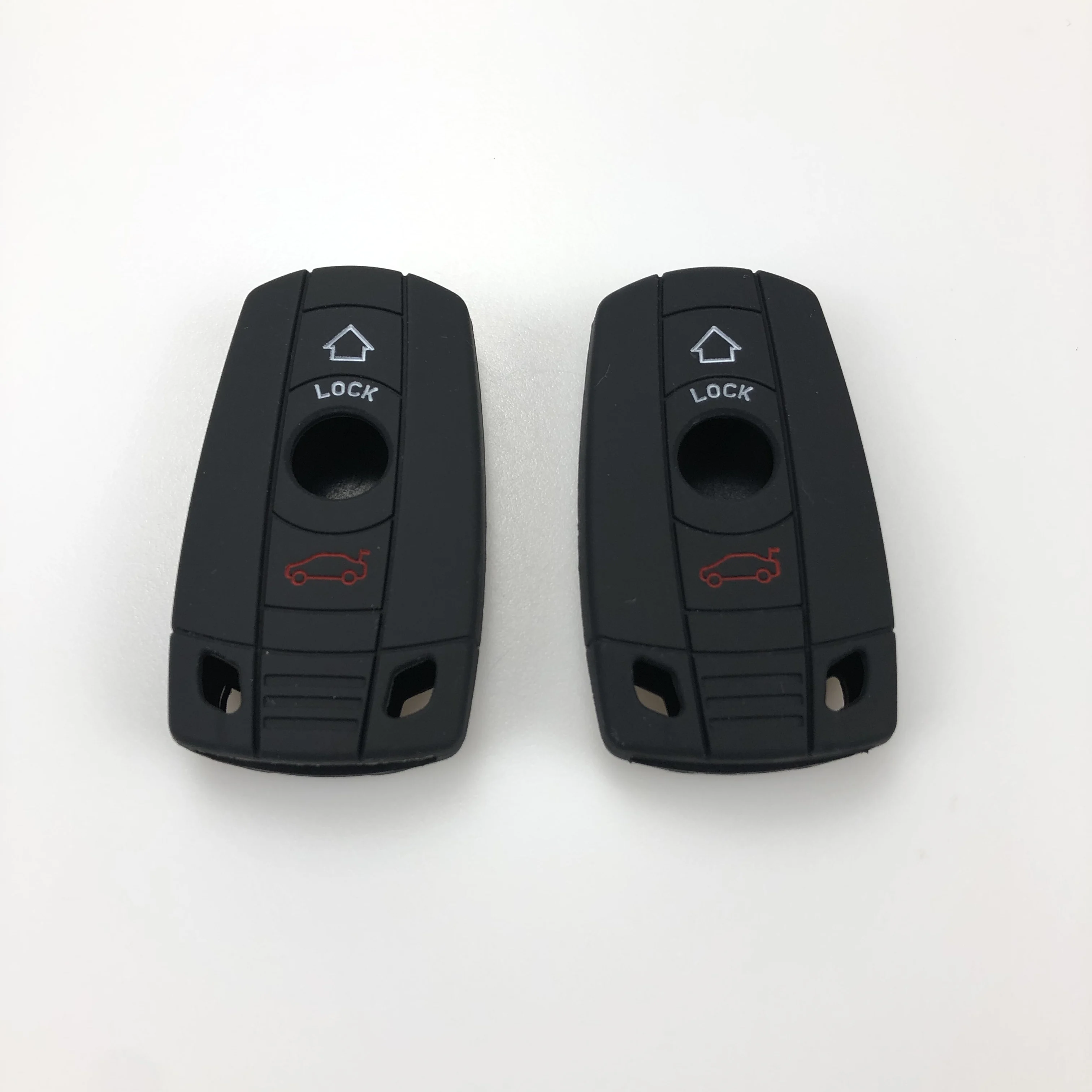 3 кнопки силиконовый Автомобильный Брелок дистанционного управления с ключом