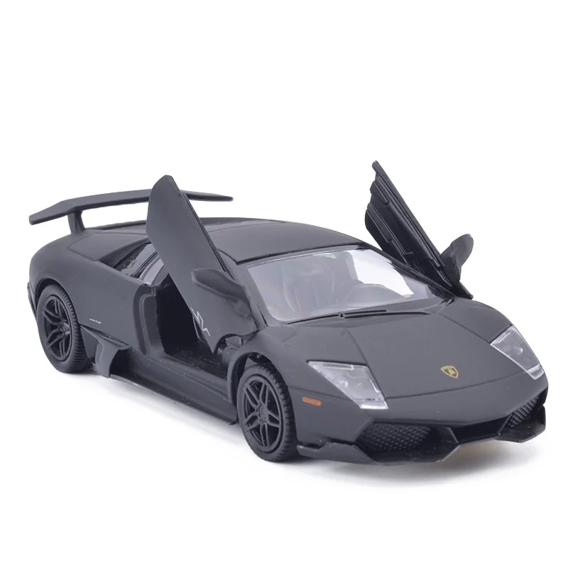 1:36 Масштаб литой металлический автомобиль модель для Lamborghini Murcielago Коллекционная литая модель автомобиля Автомобильные Игрушки транспортные средства для детей