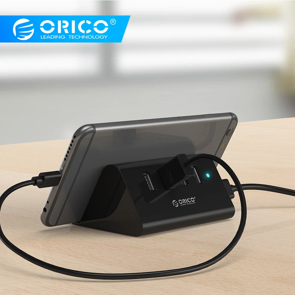 ORICO usb-хаб высокоскоростной мини 4 порта USB2.0/USB3.0 концентратор для настольного