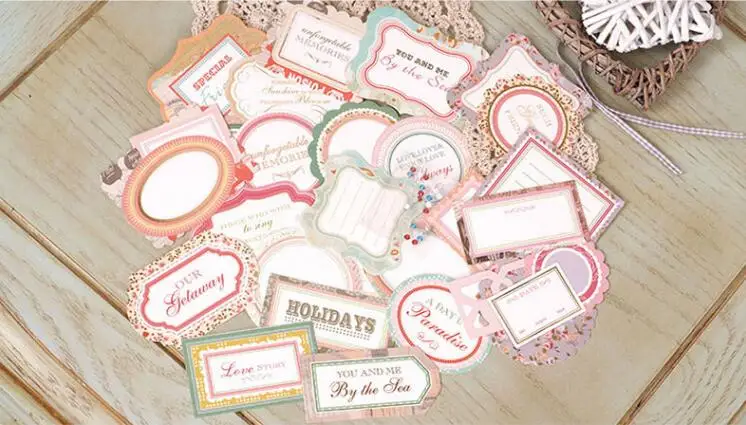 25 шт. дизайнерские названия и котировки наклейки для скрапбукинга Happy planner/Card