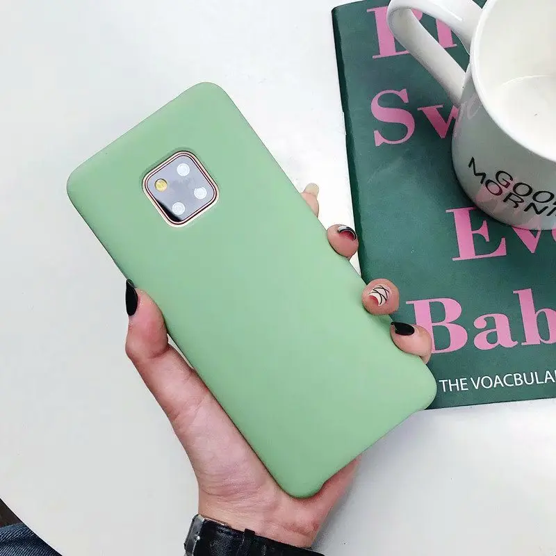 Luxury Offical Liquid Silicone Case For Huawei Mate 20 Pro case Shockproof Full Protection Back Cover Lite |