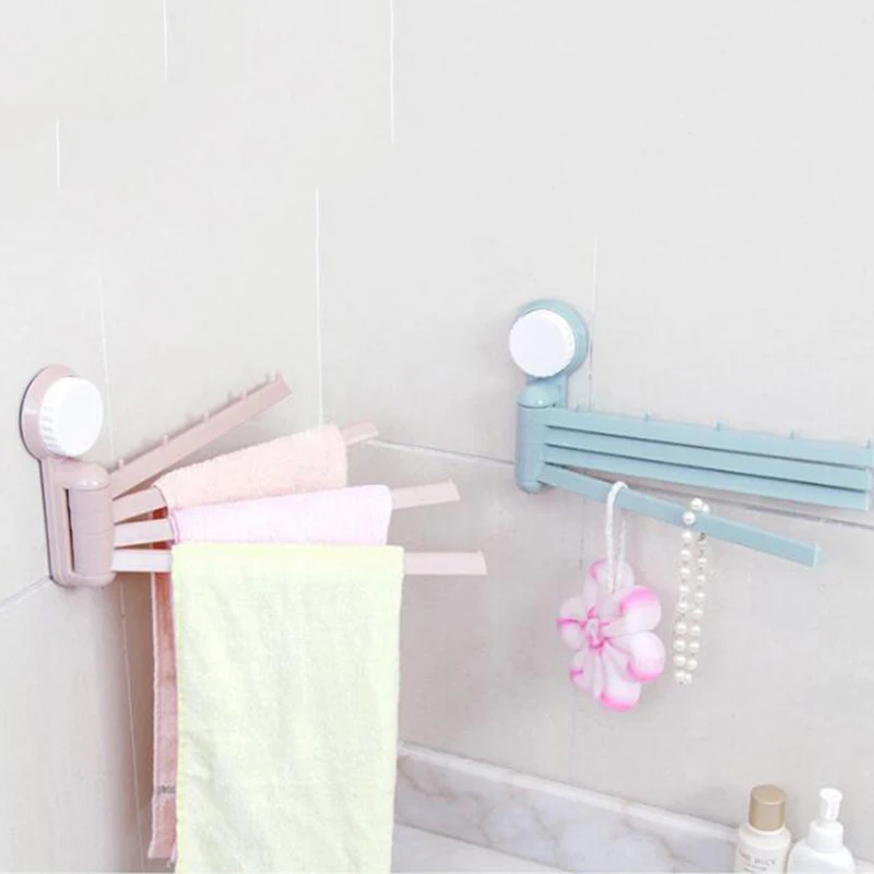 Вращающаяся на 180 градусов стойка для ванной и кухни крепкое всасывание полка