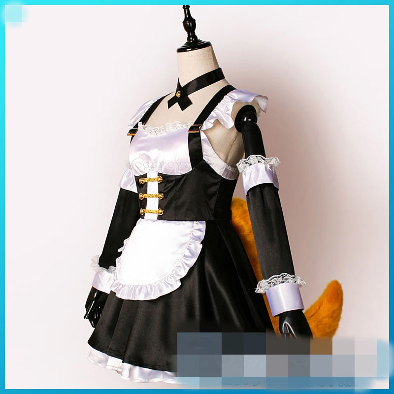 2017 новая одежда аниме Fate/stay Night Caster Tamamo no mae костюм на Хэллоуин карнавальные