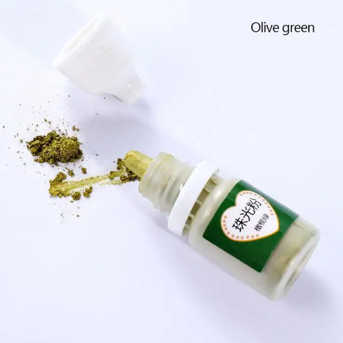 Crafts Pigment Powder Pearlescent Mica UV Resin Epoxy Powder DIY Crafts Accessories TT-best