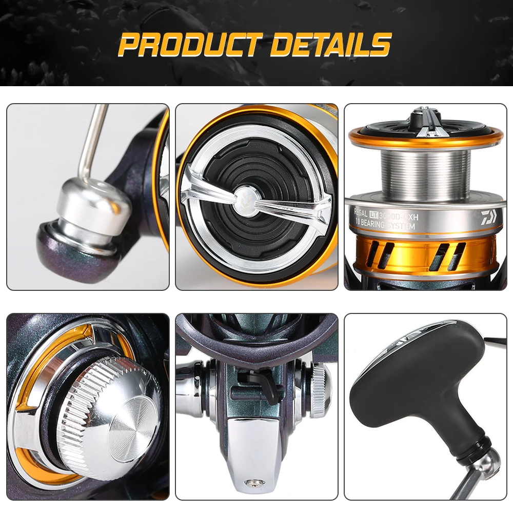 DAIWA Regal LT 2500D XH / 3000D CXH 10 шарикоподшипники спиннинговая фоторамка|Рыболовные