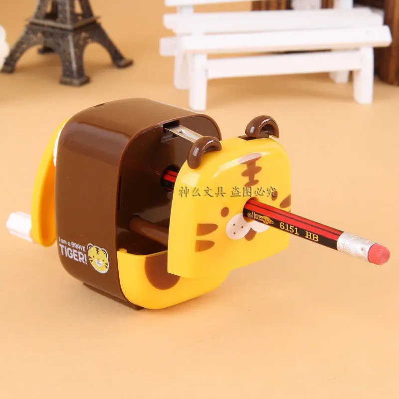 Deli точилка для карандашей студентов ручная ножей красивая модель животного|pencil