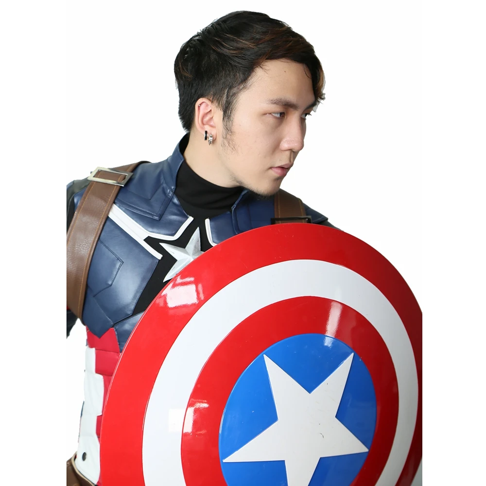 Coslive Steve Rogers Капитан Америка наряд костюм супергероя Косплей боевой реквизит для