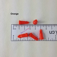 10000pcs a lot syringe tip caps with luer lock hub red