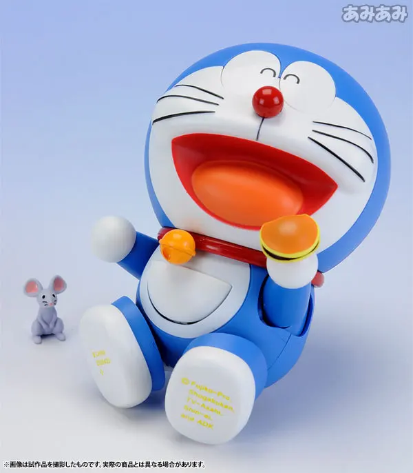 Free shipping Anime Cartoon Doraemon #103 Face Eye Changeable The Robot Spirits PVC Action Figure Toy 10CM | Игрушки и хобби