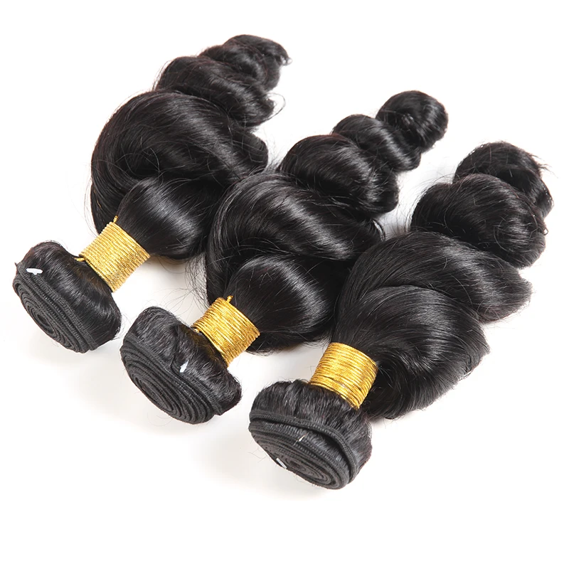 Ali Fumi queen hair 10 шт./партия свободная волна бразильские волосы плетение пучки