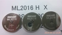 10pcslot new original maxell ml2016 ml 2016 3v li ion lithium ion rechargeable coin cell button cmos rtc battery batteries
