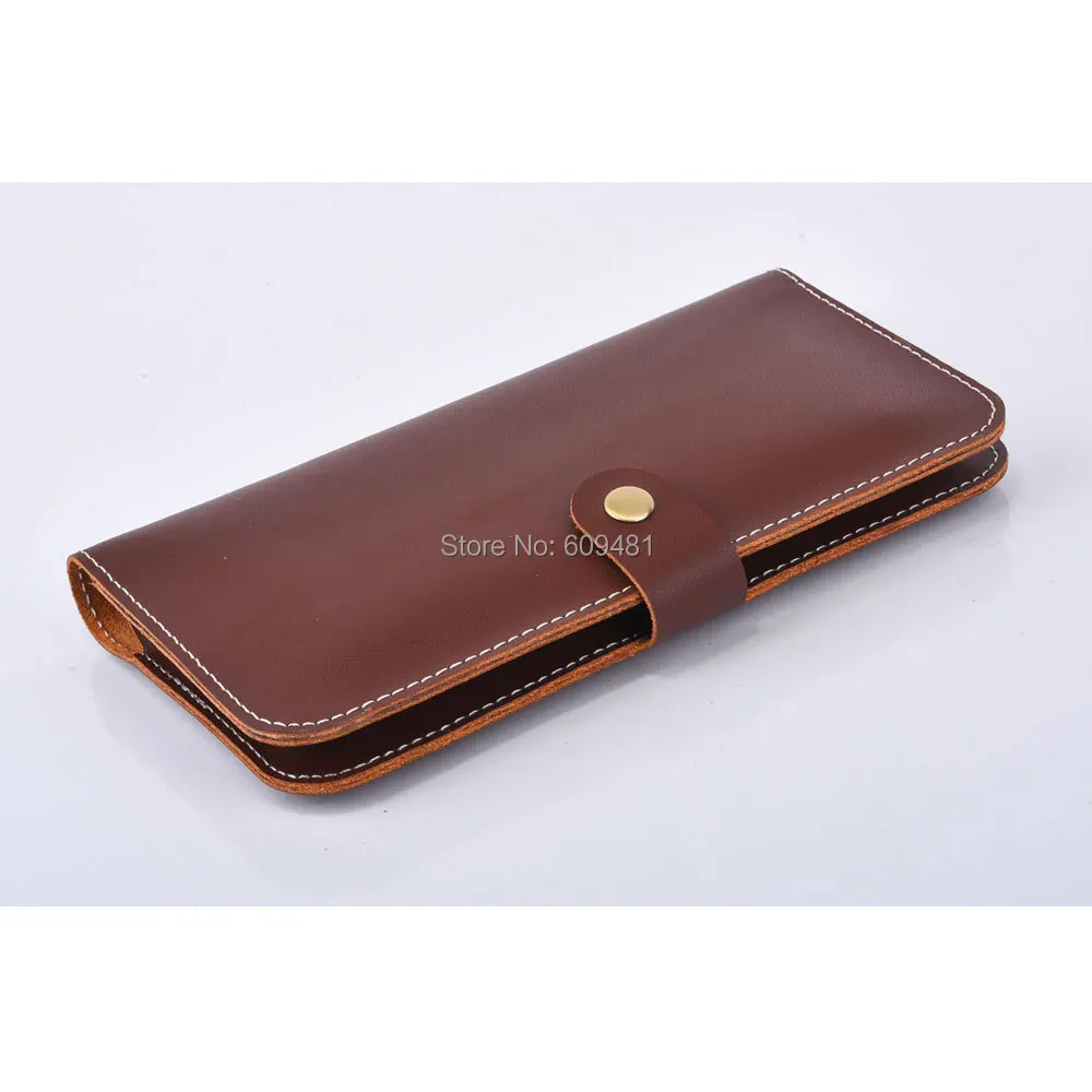 Genuine Leather Case for iPhone 6S Plus 7 Universal Wallet 6 Card Slots Business Men Women Bag | Мобильные телефоны и