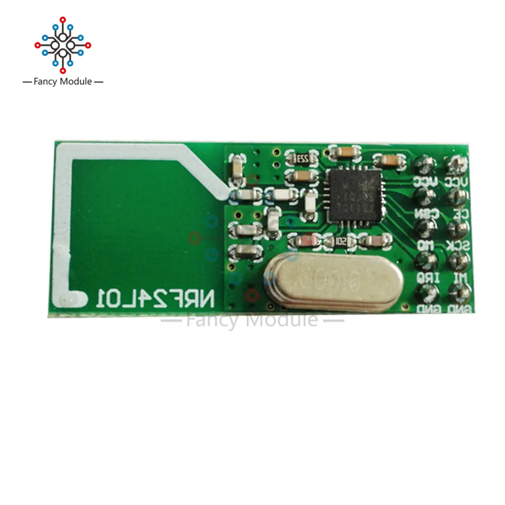 125 каналов NRF24L01 + 2 4 ГГц антенна радиочастотный модуль приемопередатчика