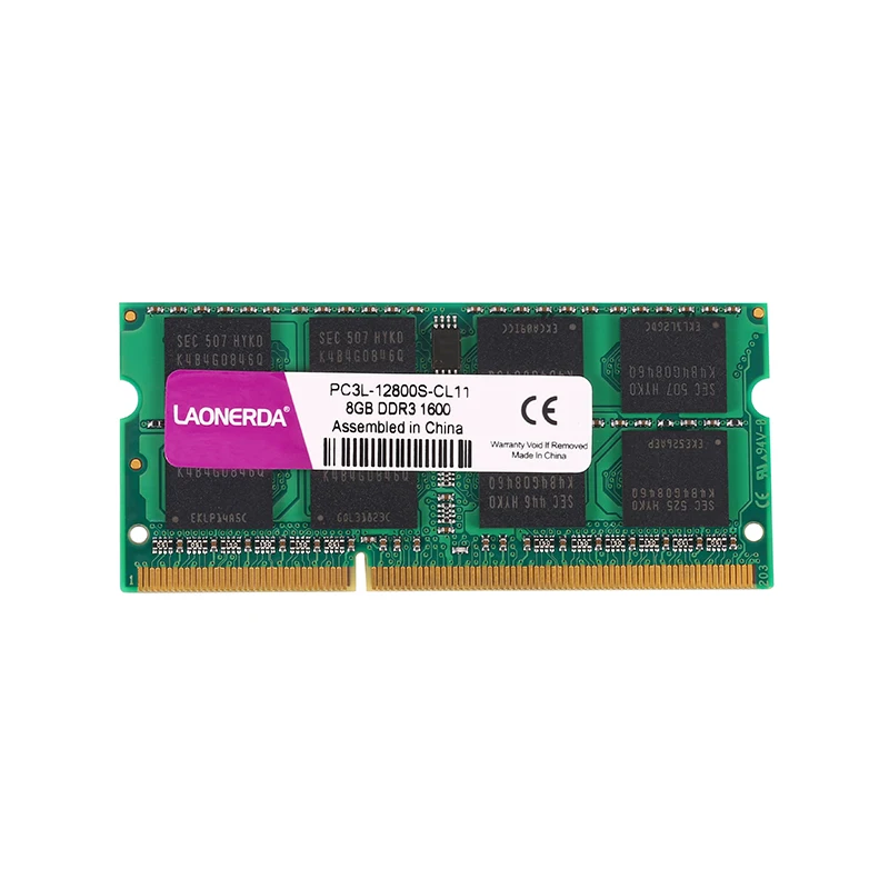 Ноутбук 1 35 в DDR3L ram 4 ГБ 8 1333 МГц 1600 ноутбук SO DIMM памяти для Intel или AMD 204Pin la memoria del