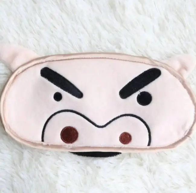 3 1 шт., новая маска для глаз Crayon ShinChan, мультяшная маска для сна, плюшевая повязка для глаз, повязка для глаз, повязка для волос, плюшевые игрушки - Цвет: 3