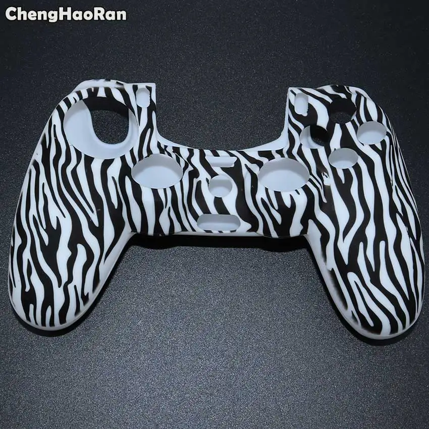 No.28 ChengHaoRan для sony PS4 Pro тонкий геймпад протектор Камуфляжный Камо силиконовый гель защита Мягкий рукав кожа захват чехол - Цвет: No.28