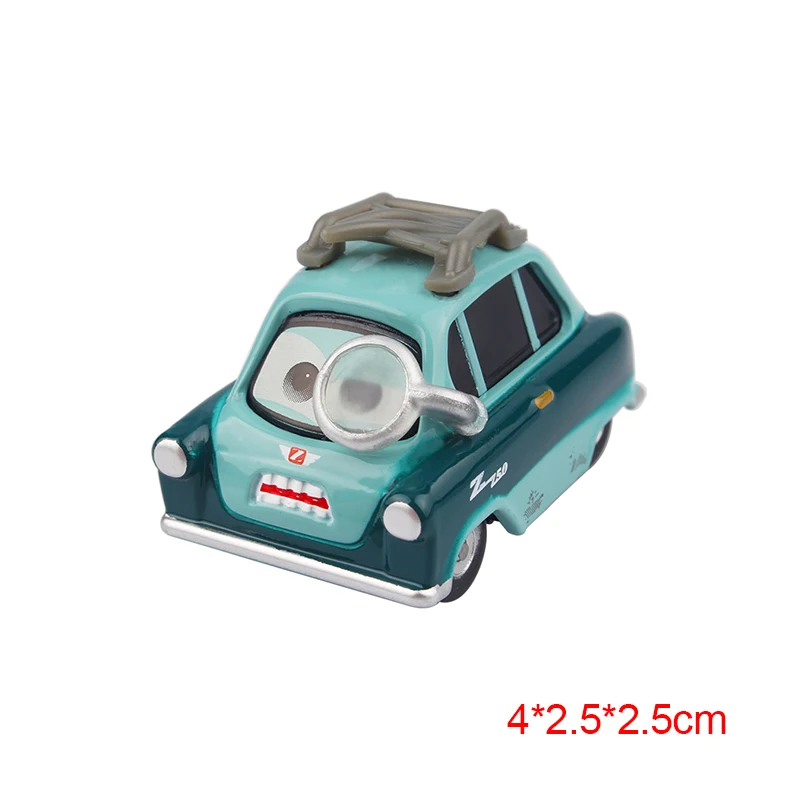 Disney Pixar Cars 2 3 Lightning McQueen Mater Jackson Storm Ramirez 1:55 литая под давлением модель автомобиля из металлического сплава рождественские детские игрушки подарки - Цвет: Professor Z