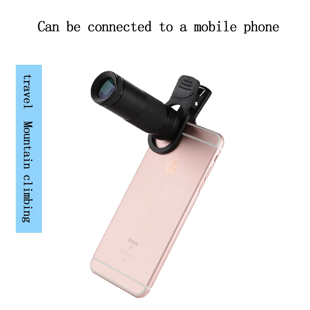 

KINGOPT new 8x20 mini smartphone monocular telescope night vision long rang and long distance for vision nocturna and hunting